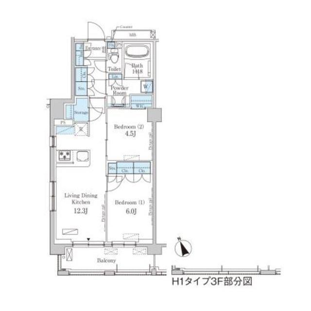 間取図/区画図:
