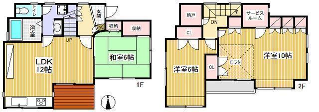 間取図/区画図:
