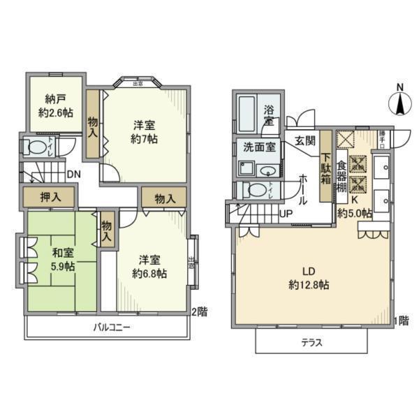 間取図/区画図: