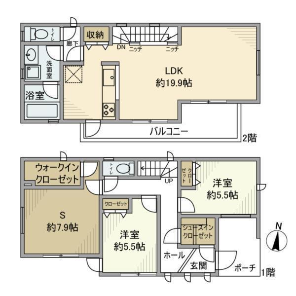 間取図/区画図: