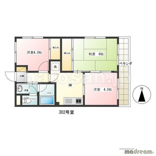 間取図/区画図: