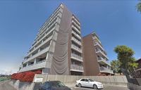 外観:アルコード杉戸河壇　9階建て2階部分　西向き角部屋です