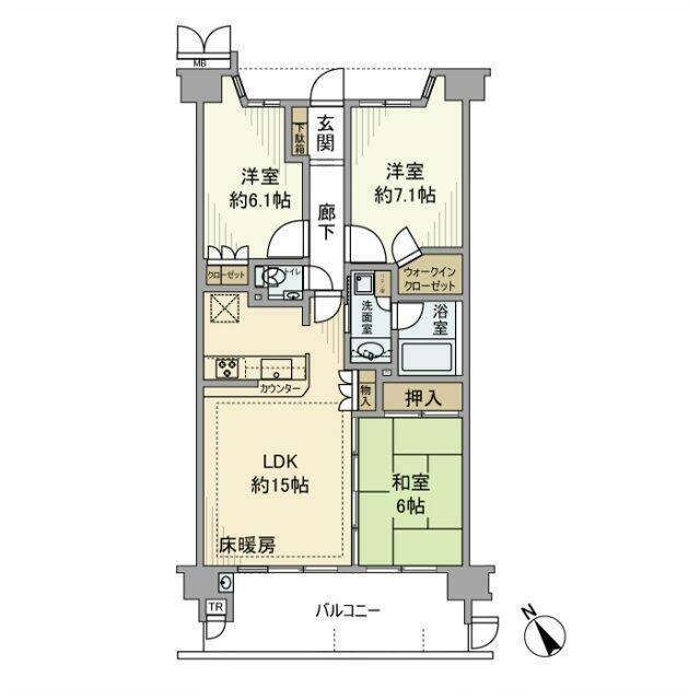 間取図/区画図: