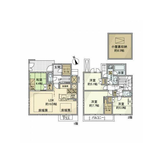 間取図/区画図: