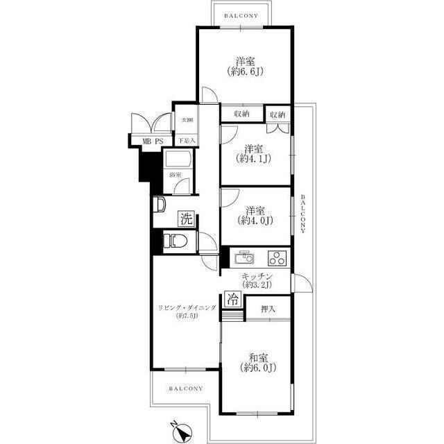 間取図/区画図: