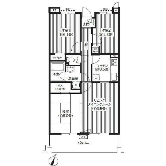 間取図/区画図: