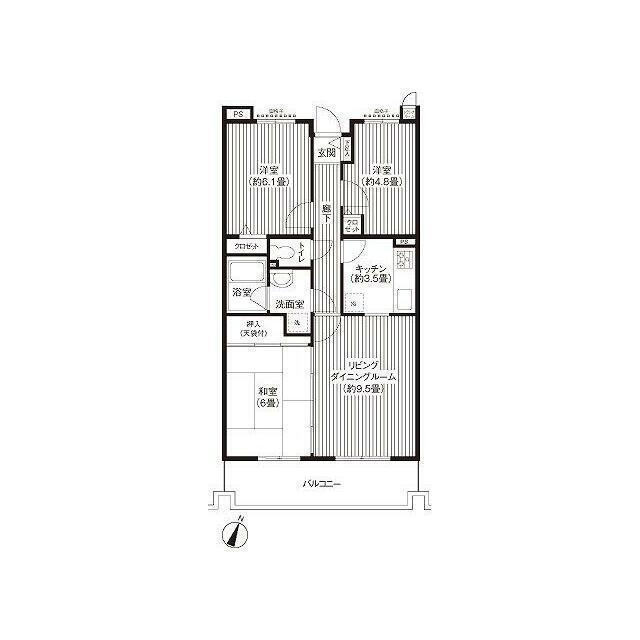 間取図/区画図: