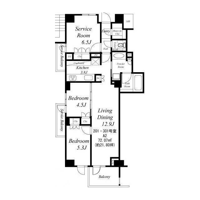 間取図/区画図:
