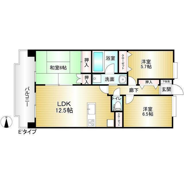 間取図/区画図: