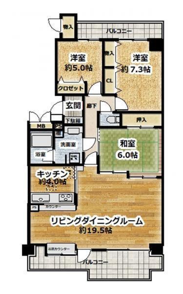 間取図/区画図: