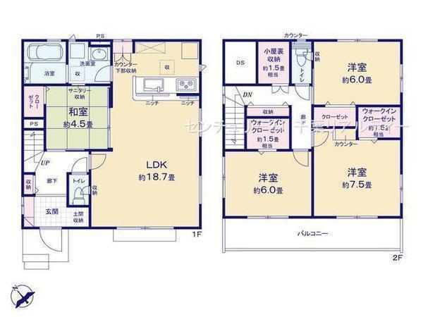 間取図/区画図: