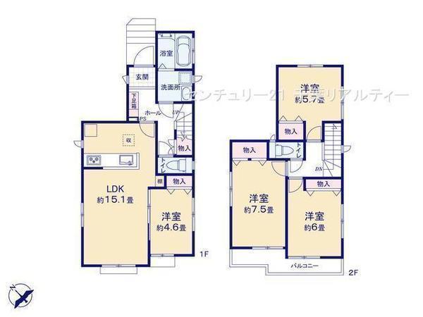 間取図/区画図:間取り図では、この物件の魅力はなかなか伝わらないかもしれません。いつでもご見学可能ですので、お気軽にお問合せ下さいませ。本日内見可能です！