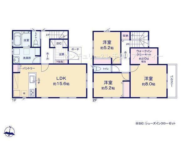 間取図/区画図:3LDKの魅力的な間取り！ご家族との団らん時間が、より一層充実したものになりますね！自然と笑顔が増えます！