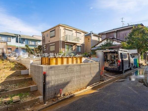 外観:完成は2022年2月予定！施工例のご見学できますので、お気軽にお問い合わせください。水曜日も営業！