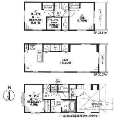 間取図/区画図: