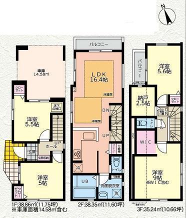 間取図/区画図: