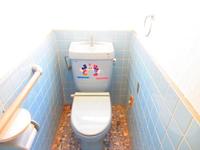 トイレ:シンプル且つ開放感のあるレストルーム。