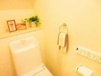 トイレ:2Fトイレ。トイレは1Fと2Fの2ヵ所に設置。