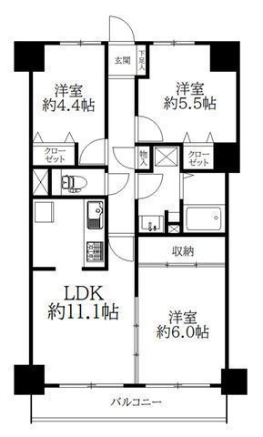 間取図/区画図: