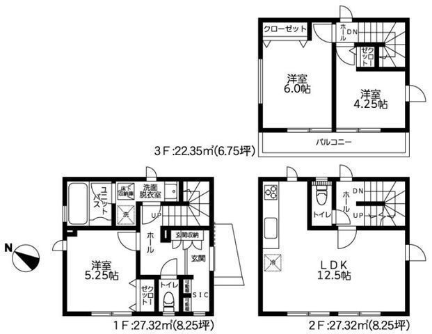 間取図/区画図:
