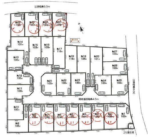 間取図/区画図: