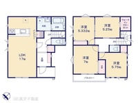 間取図/区画図:図面と異なる場合は現況を優先