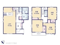 間取図/区画図:図面と異なる場合は現況を優先