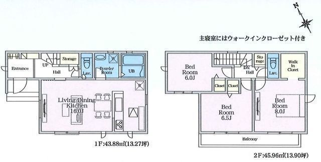 間取図/区画図: