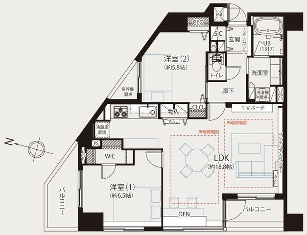 間取図/区画図: