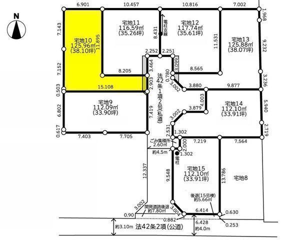 間取図/区画図:間取図