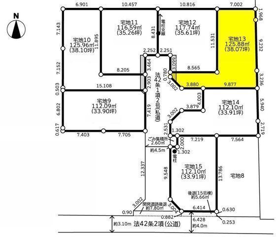 間取図/区画図:間取図
