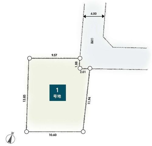 間取図/区画図:区画図
