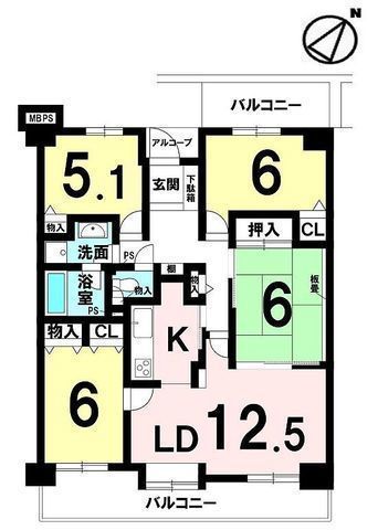 間取図/区画図: