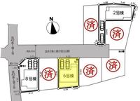 間取図/区画図:6号棟