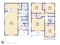 間取図/区画図:図面と異なる場合は現況を優先