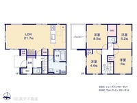 間取図/区画図:図面と異なる場合は現況を優先