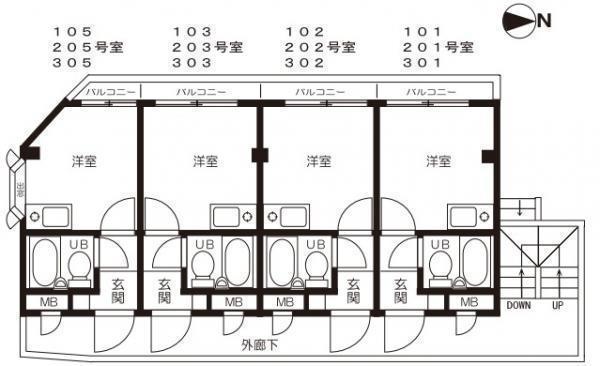 間取図/区画図: