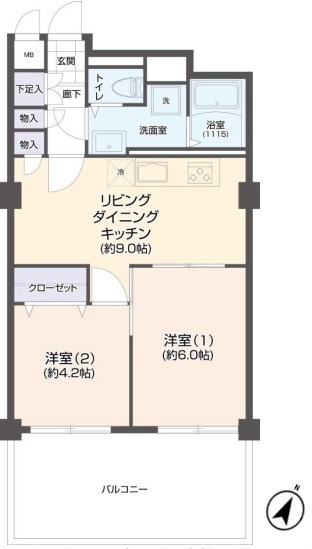 間取図/区画図: