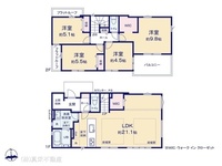 間取図/区画図:図面と異なる場合は現況を優先