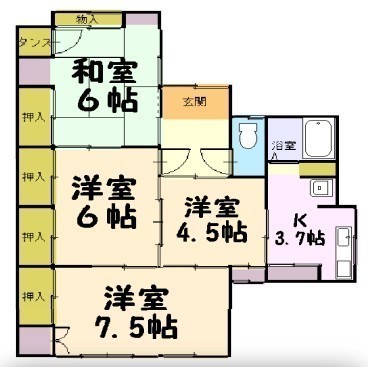 間取図/区画図: