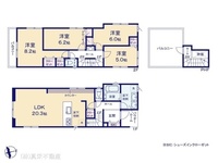 間取図/区画図:図面と異なる場合は現況を優先