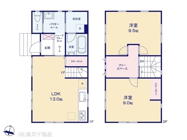 間取図/区画図:図面と異なる場合は現況を優先