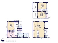 間取図/区画図:図面と異なる場合は現況を優先