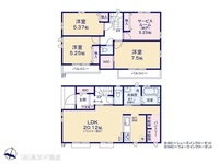 間取図/区画図:図面と異なる場合は現況を優先