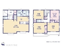間取図/区画図:図面と異なる場合は現況を優先