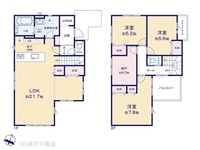 間取図/区画図:図面と異なる場合は現況を優先