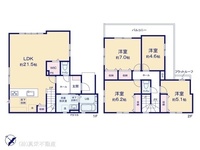 間取図/区画図:図面と異なる場合は現況を優先