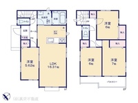 間取図/区画図:図面と異なる場合は現況を優先