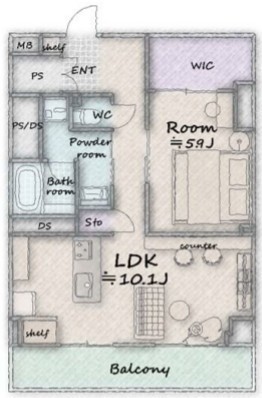 間取図/区画図: