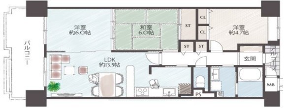 間取図/区画図: